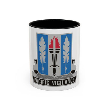 205 Military Intelligence Battalion (U.S. Army) Accent Coffee Mug