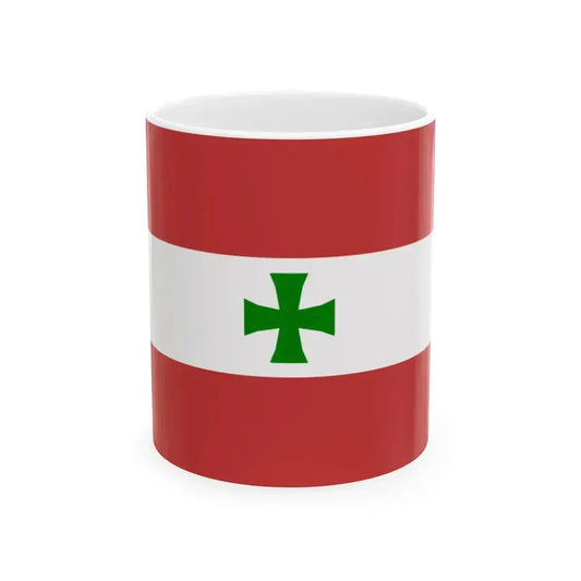 1844 do 1848 zastava Crne Gore (Montenegro) White Coffee Mug 11oz - Go Mug Yourself