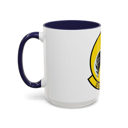 27th Fighter Squadron (U.S. Air Force) Accent Coffee Mug
