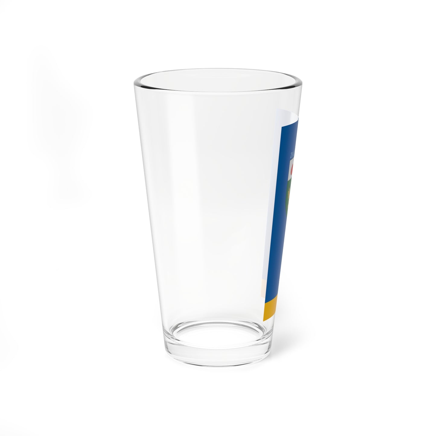 Flag of Zalameggyes (Hungary) Pint Glass 16oz