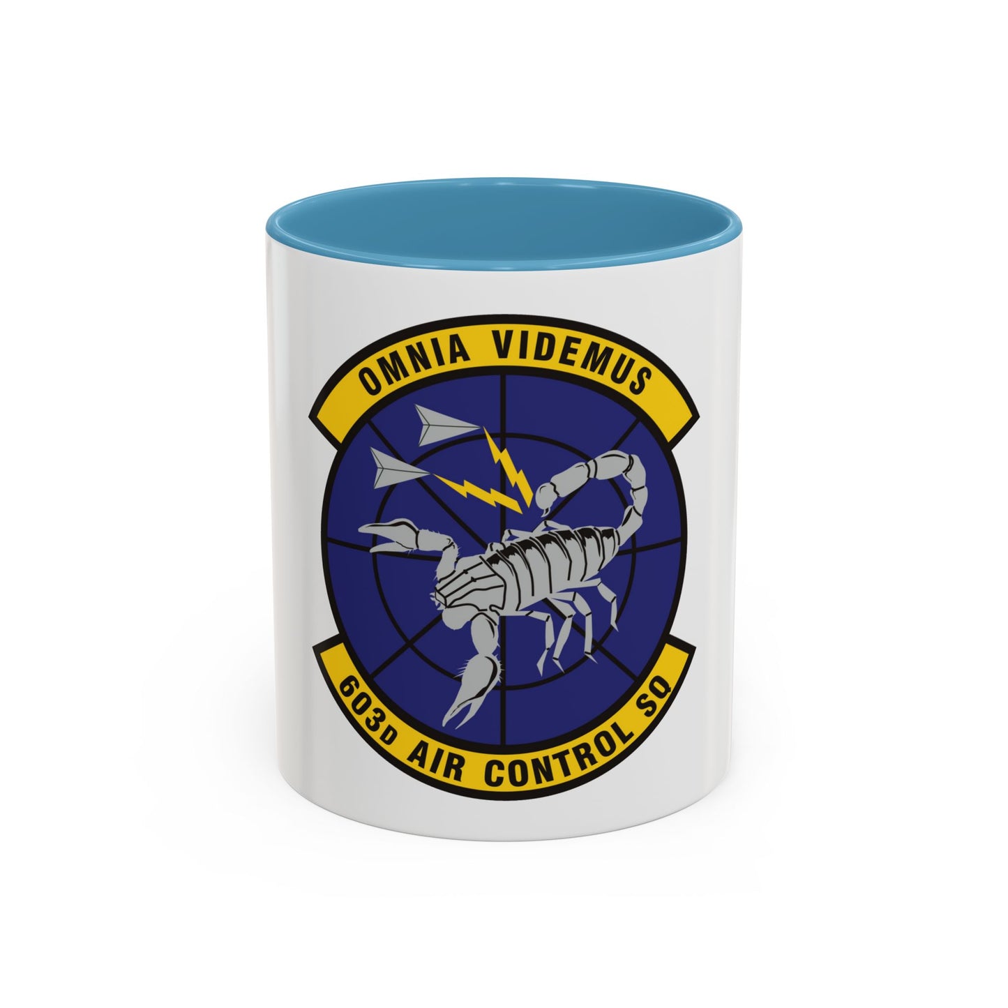 603d Air Control Squadron (U.S. Air Force) Accent Coffee Mug