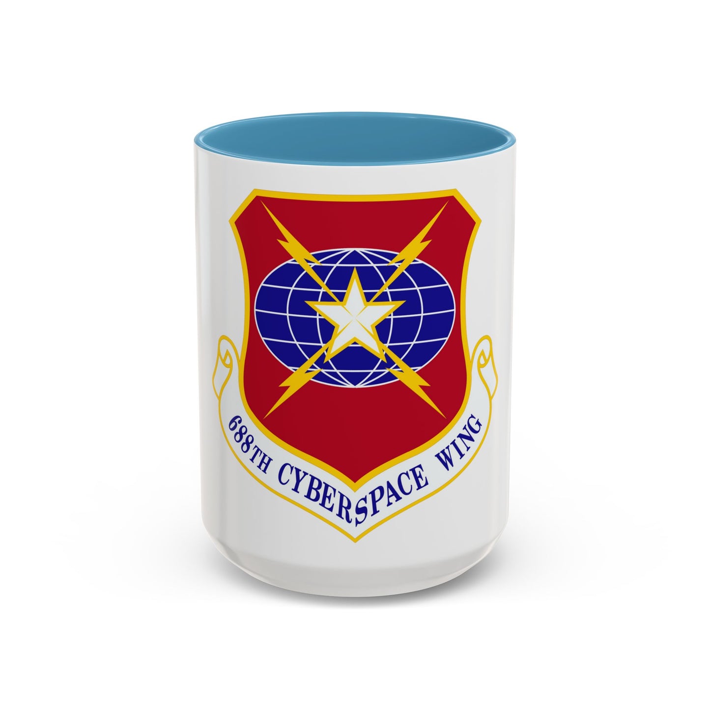 688 Cyberspace Wing ACC (U.S. Air Force) Accent Coffee Mug