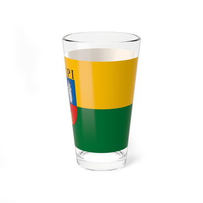 Flag of Csapi (Hungary) Pint Glass 16oz