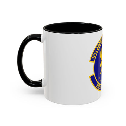 35th Aerospace Medicine Squadron (U.S. Air Force) Accent Coffee Mug