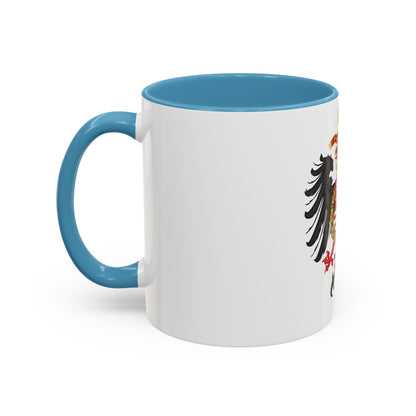 Greater Coat of Arms of Ferdinand I, Holy Roman Emperor - Accent Coffee Mug