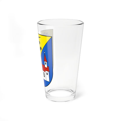 EbnatKappel-blazon (Switzerland) (Coat of Arms) Pint Glass 16oz