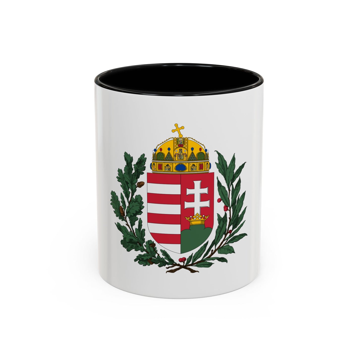 Coat of arms of Hungary (1896-1915) 2 - Accent Coffee Mug