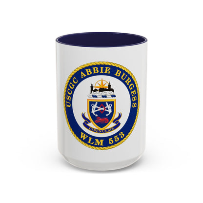 USCGC Abbie Burgess WLM 553 (U.S. Coast Guard) Accent Coffee Mug