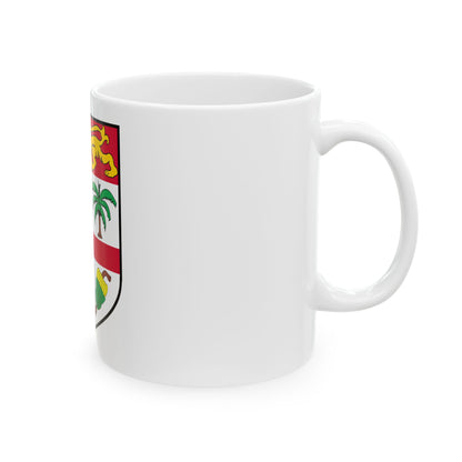 Coat of arms of Fiji 2 - White Coffee Mug