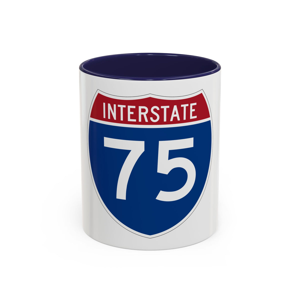 Interstate 75 (U.S. Highways) Accent Coffee Mug