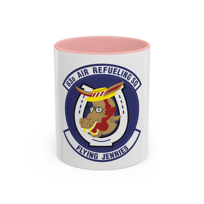 63d Air Refueling Squadron (U.S. Air Force) Accent Coffee Mug