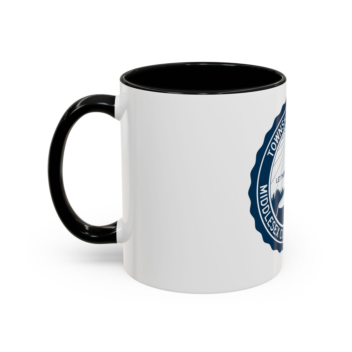 Seal of Edison NJ - Accent Coffee Mug