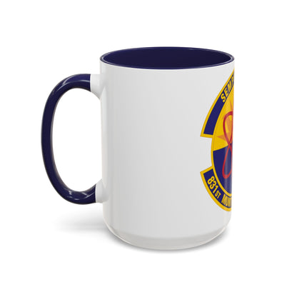 831st Munitions Support Squadron (U.S. Air Force) Accent Coffee Mug