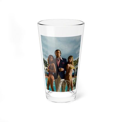 The Saint to the Rescue, Ace paperback cover, 1980 - Pint Glass 16oz