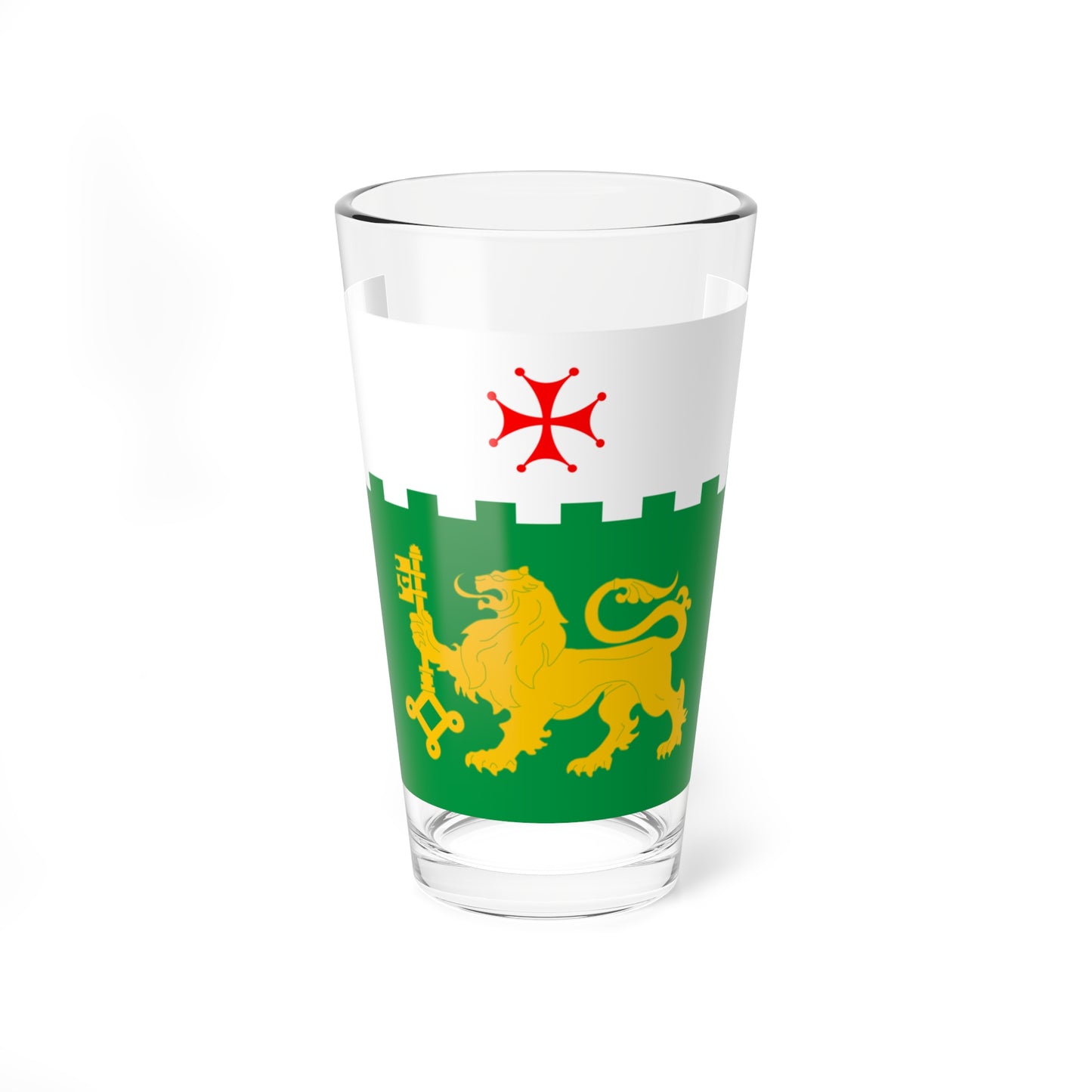 Flag of Akhaltsikhe City (Georgia) Pint Glass 16oz