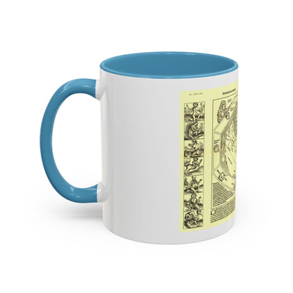 Chronicon Nurembergense Map (1493) (Map) Accent Coffee Mug