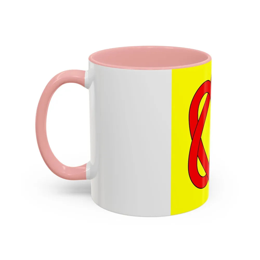 Flag of Blonay Switzerland - Accent Coffee Mug-Go Mug Yourself