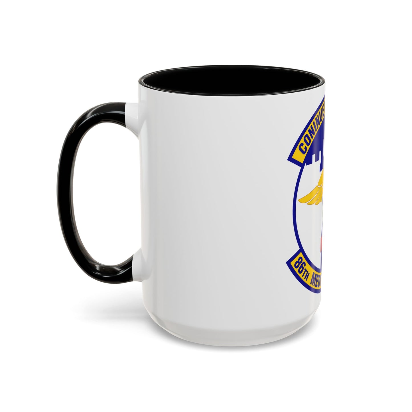 86 Medical Squadron USAFE (U.S. Air Force) Accent Coffee Mug