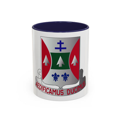 132 Engineer Battalion (U.S. Army) Accent Coffee Mug