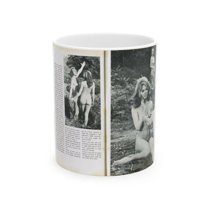 Julie Ege #218 (Vintage Female Icon) White Coffee Mug-11oz-Go Mug Yourself