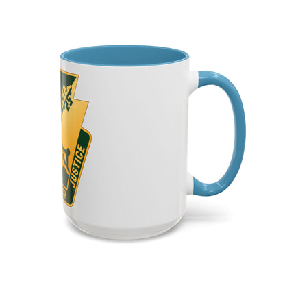 165 Military Police Pennsylvania National Guard (U.S. Army) Accent Coffee Mug