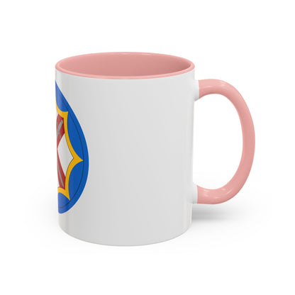 142 Battlefield Surveillance Brigade (U.S. Army) Accent Coffee Mug