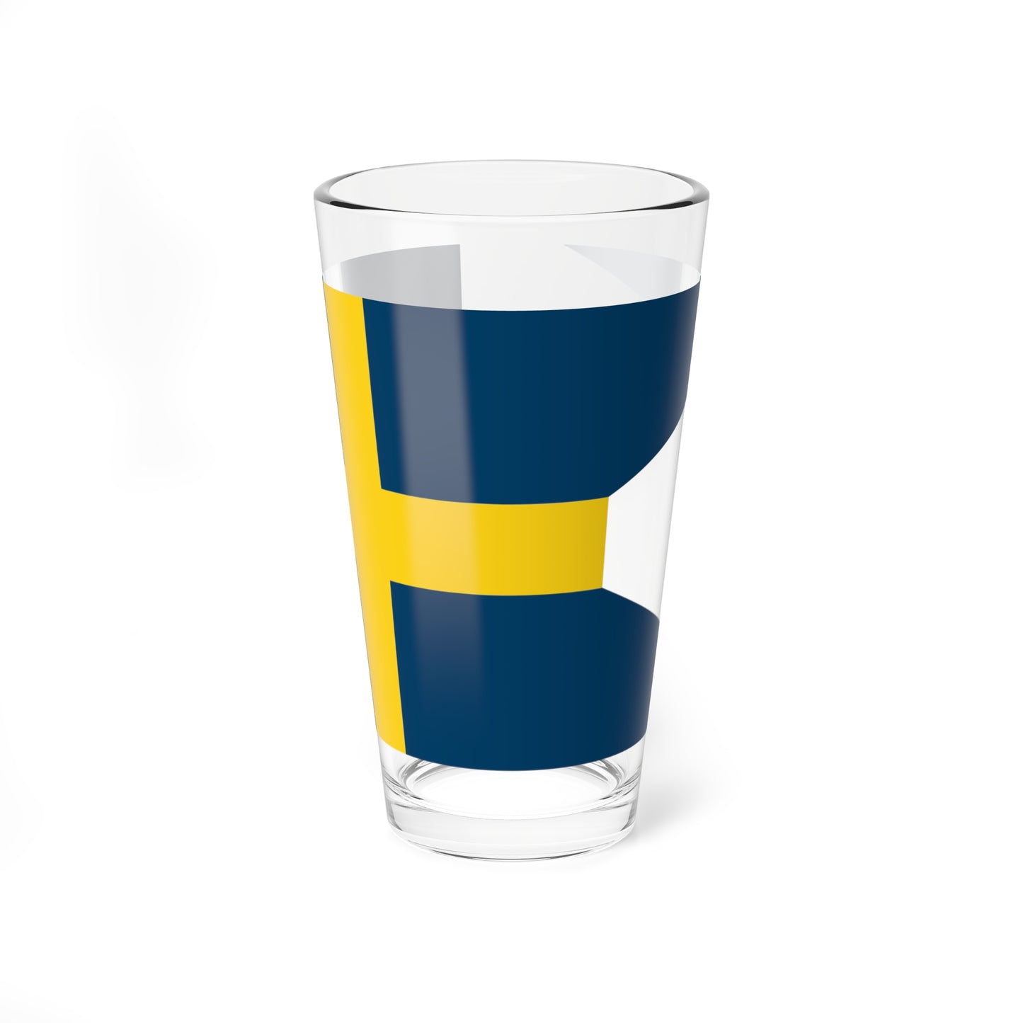 Flag of Sweden 1562-1650 (Estonia) Pint Glass 16oz