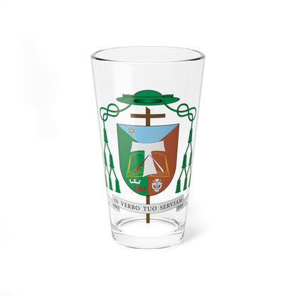 Escudo de Janusz Marian Danecki (Spain) (Coat of Arms) Pint Glass 16oz