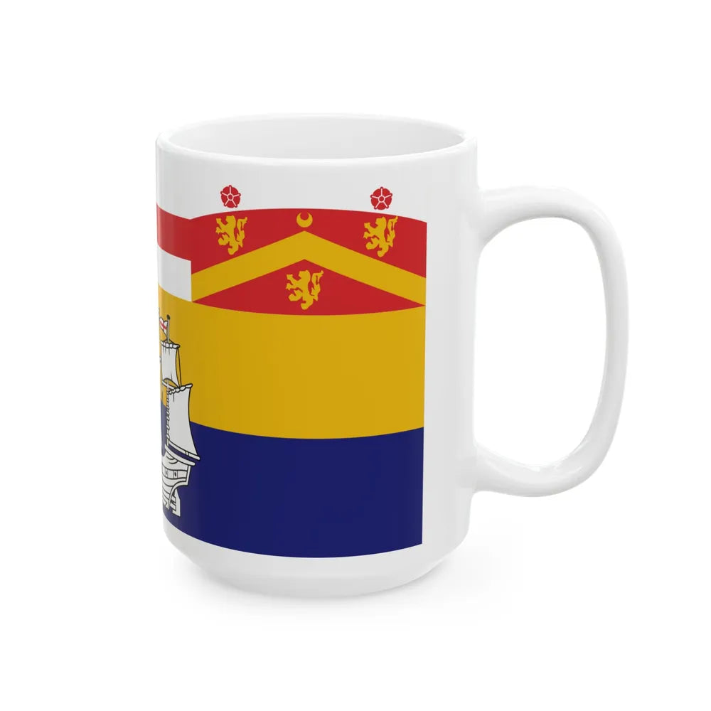 Flag of the City of Sydney Australia - White Coffee Mug-Go Mug Yourself