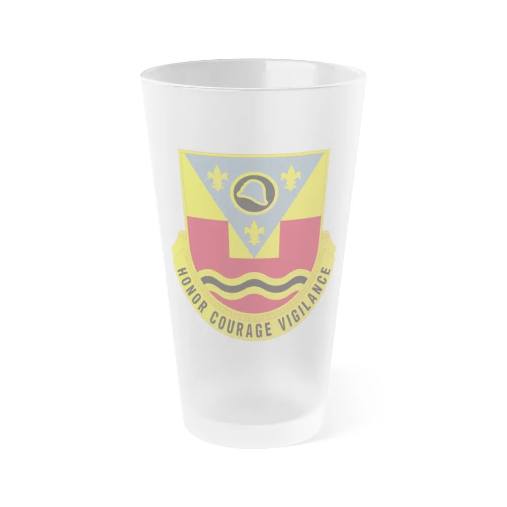 184th Artillery Regiment (U.S. Army) Frosted Pint Glass 16oz-Go Mug Yourself