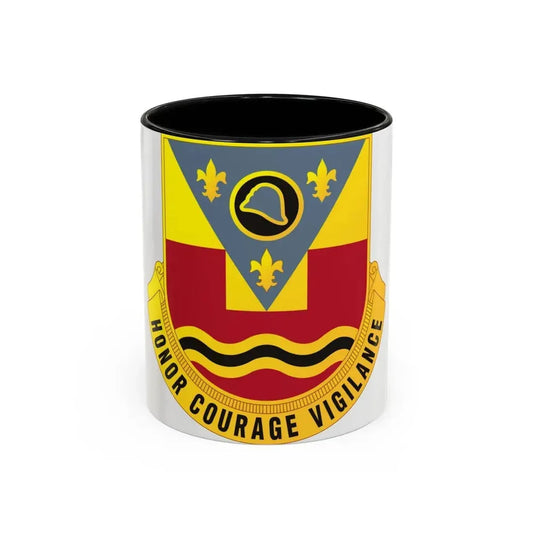 184th Artillery Regiment (U.S. Army) Accent Coffee Mug 11oz Black - Go Mug Yourself