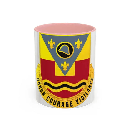 184th Artillery Regiment (U.S. Army) Accent Coffee Mug 11oz Pink - Go Mug Yourself