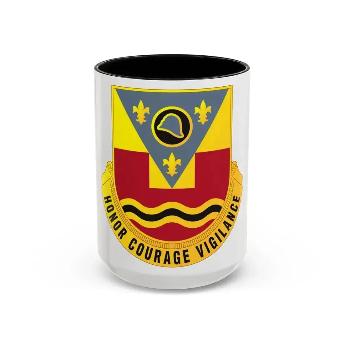 184th Artillery Regiment (U.S. Army) Accent Coffee Mug 15oz Black - Go Mug Yourself