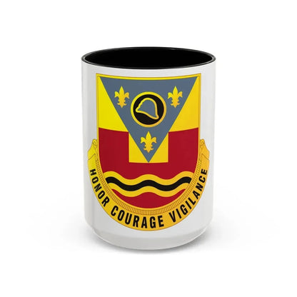 184th Artillery Regiment (U.S. Army) Accent Coffee Mug 15oz Black - Go Mug Yourself