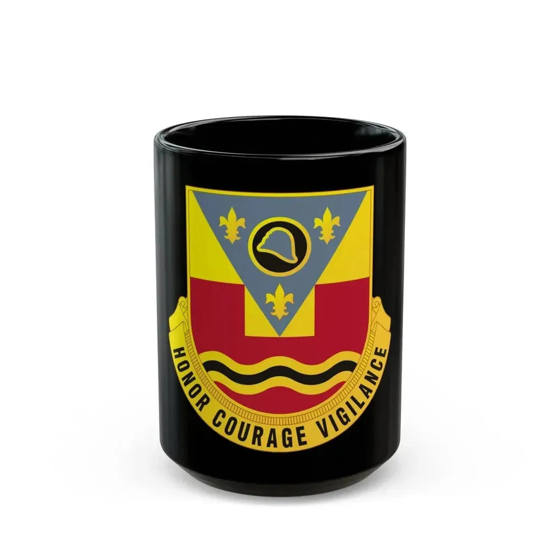 184th Artillery Regiment (U.S. Army) Black Coffee Mug 15oz - Go Mug Yourself