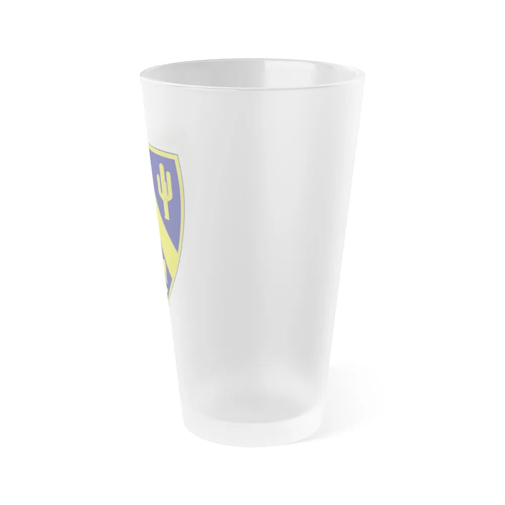 184th Infantry Regiment (U.S. Army) Frosted Pint Glass 16oz-Go Mug Yourself