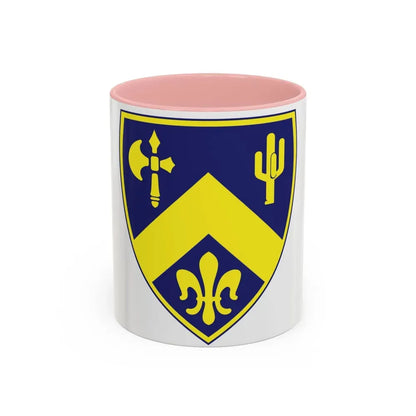 184th Infantry Regiment (U.S. Army) Accent Coffee Mug 11oz Pink - Go Mug Yourself