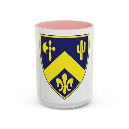184th Infantry Regiment (U.S. Army) Accent Coffee Mug 15oz Pink - Go Mug Yourself