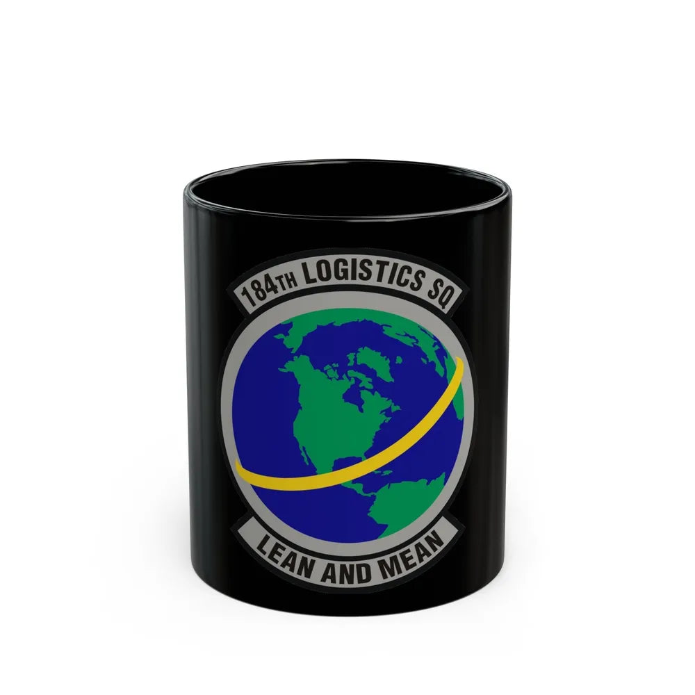 184th Logistics Squadron (U.S. Air Force) Black Coffee Mug-11oz-Go Mug Yourself