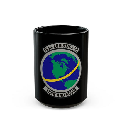 184th Logistics Squadron (U.S. Air Force) Black Coffee Mug-15oz-Go Mug Yourself