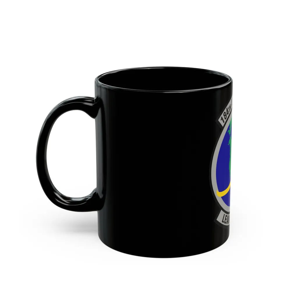 184th Logistics Squadron (U.S. Air Force) Black Coffee Mug-Go Mug Yourself