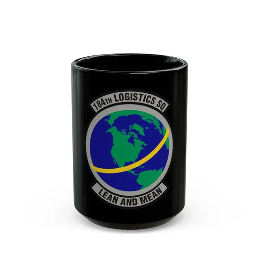 184th Logistics Squadron (U.S. Air Force) Black Coffee Mug 15oz - Go Mug Yourself