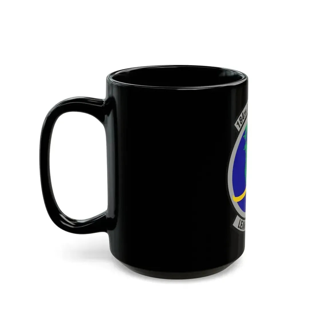 184th Logistics Squadron (U.S. Air Force) Black Coffee Mug - Go Mug Yourself