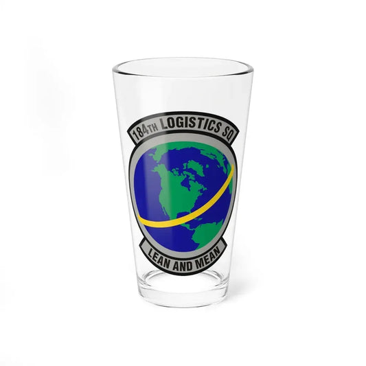 184th Logistics Squadron (U.S. Air Force) Pint Glass 16oz 16oz - Go Mug Yourself