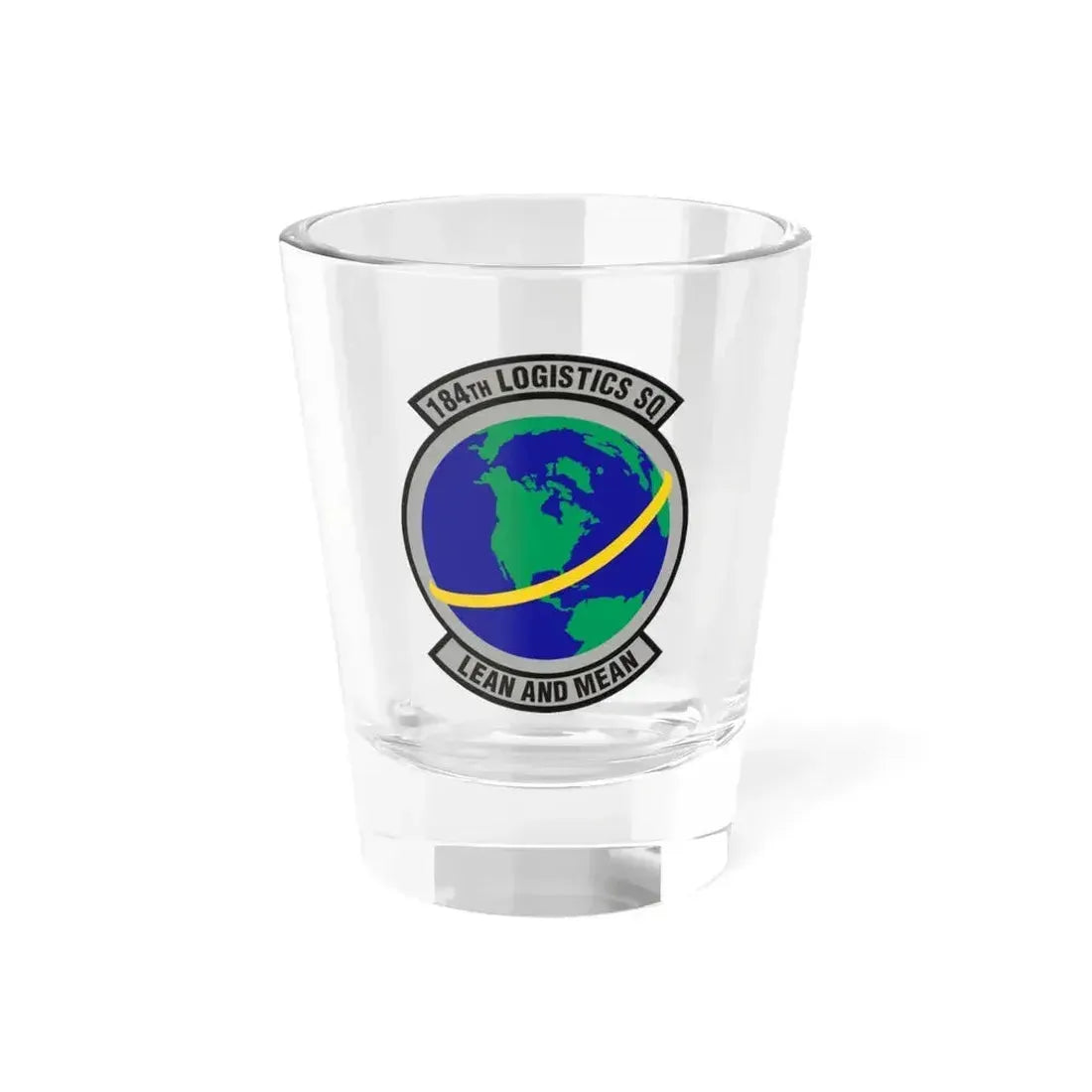 184th Logistics Squadron (U.S. Air Force) Shot Glass 1.5oz 1.5oz - Go Mug Yourself