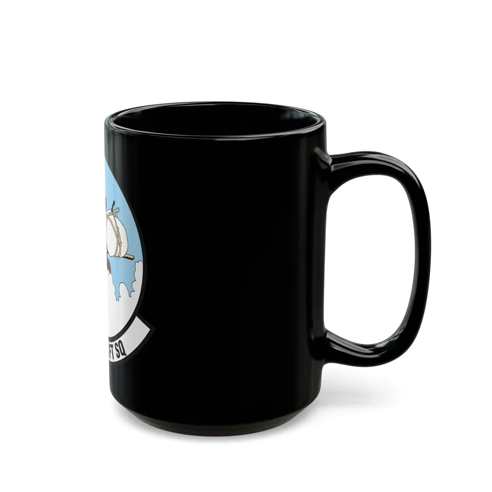 185 Airlift Squadron (U.S. Air Force) Black Coffee Mug-Go Mug Yourself