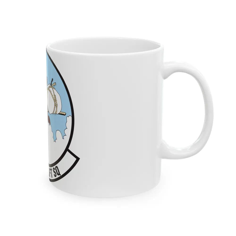 185 Airlift Squadron (U.S. Air Force) White Coffee Mug-Go Mug Yourself