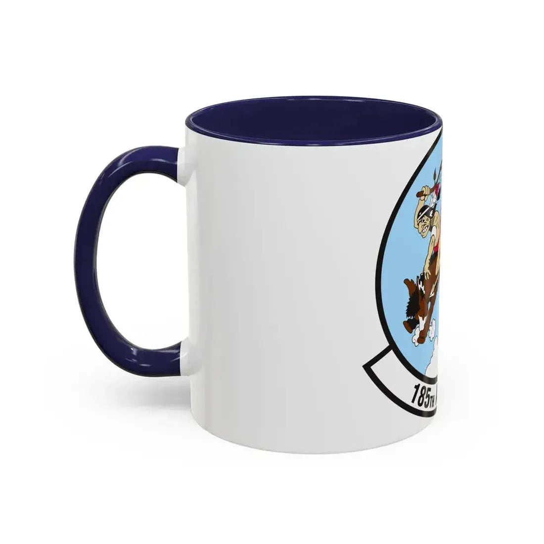 185 Airlift Squadron (U.S. Air Force) Accent Coffee Mug - Go Mug Yourself