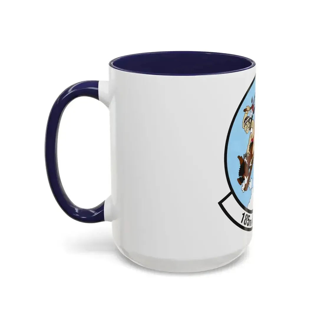 185 Airlift Squadron (U.S. Air Force) Accent Coffee Mug - Go Mug Yourself