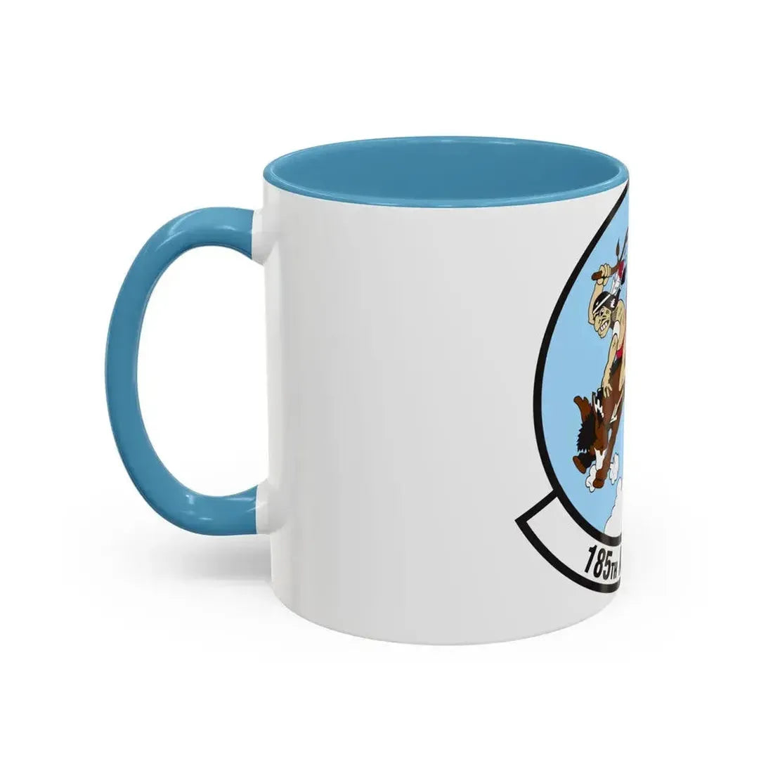 185 Airlift Squadron (U.S. Air Force) Accent Coffee Mug - Go Mug Yourself